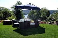 Umbrelă de gradină FunFit 300cm Blue (3052) imaginea #2 — magazin online Desire.md