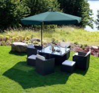 Umbrelă de gradină FunFit 300cm Green (3053) imaginea #4 — magazin online Desire.md