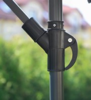 Umbrelă de gradină FunFit 300cm Green (3053) imaginea #7 — magazin online Desire.md