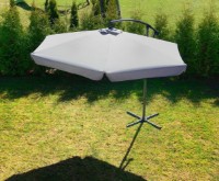 Umbrelă de gradină FunFit 300cm Grey (3054) imaginea #6 — magazin online Desire.md