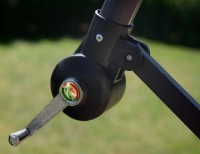 Umbrelă de gradină FunFit 300cm Grey (3054) imaginea #10 — magazin online Desire.md