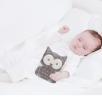 Jucărie de pluș BabyJem Grey Owl (366) imaginea #2 — magazin online Desire.md