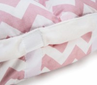 Pernă pentru alaptare BabyJem Waves Pink (523) imaginea #3 — magazin online Desire.md