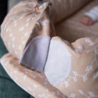 Cuib pentru bebelúș BabyJem Between Parents Peach (489) imaginea #5 — magazin online Desire.md