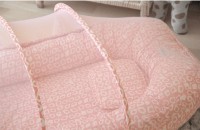 Cuib pentru bebelúș BabyJem Sleep Safe Pink (554) imaginea #3 — magazin online Desire.md