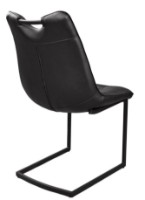 Офисное кресло Deco Confort CF Black PU/Black Leg фото №4 — интернет-магазин Desire.md