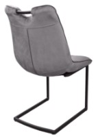 Офисное кресло Deco Confort CF Catifea Grey/Black Leg фото №4 — интернет-магазин Desire.md