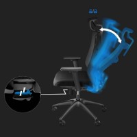 Scaun de birou Genesis Astat 200 Black (NFG-1943) imaginea #3 — magazin online Desire.md