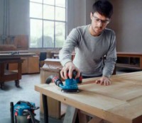 Şlefuitor cu excentric Bosch GEX 185-LI (B06013A5020) imaginea #2 — magazin online Desire.md