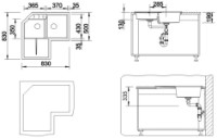 Chiuvetă de bucătărie Blanco Metra 9E (515576) imaginea #3 — magazin online Desire.md
