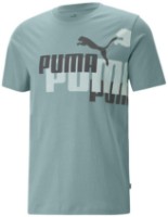 Tricou bărbătesc Puma Ess+ Logo Power Tee Adriatic XS