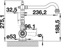 Baterie bucătărie Blanco Sora (520834) imaginea #2 — magazin online Desire.md