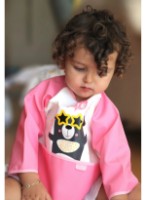 Bavețică BabyJem Polly Bib Pink (034) imaginea #4 — magazin online Desire.md