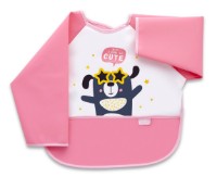 Bavețică BabyJem Polly Bib Pink (034) imaginea #2 — magazin online Desire.md