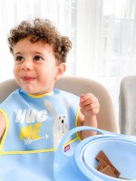 Bavețică BabyJem Poly Large Bib Blue (029) imaginea #3 — magazin online Desire.md