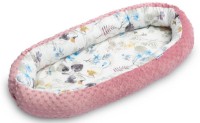 Cuib pentru bebelúș Sensillo Minki Retro Pink (22872)