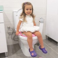 Colac WC pentru copii BabyJem Pink (064)
