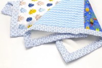 Inel gingival BabyJem Patchwork Blue (741) imaginea #3 — magazin online Desire.md