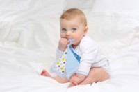 Inel gingival BabyJem Patchwork Blue (741) imaginea #4 — magazin online Desire.md