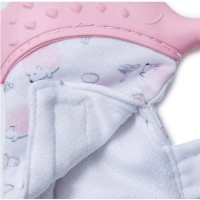 Игрушка-прорезыватель BabyJem Scratch Gloves Pink (612) фото №2 — интернет-магазин Desire.md