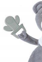 Inel gingival BabyJem Sleeping Friend Grey (680) imaginea #3 — magazin online Desire.md