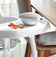 Bol cu ventuză și capac BabyJem Grey (565) imaginea #2 — magazin online Desire.md