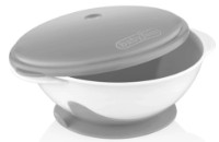 Bol cu ventuză și capac BabyJem Grey (565) imaginea #4 — magazin online Desire.md