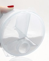 Recipient pentru lapte praf BabyJem White (496) imaginea #4 — magazin online Desire.md