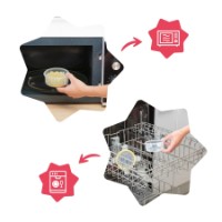 Герметичные миски для хранения еды Badabulle Maxi 3pcs (B004306) фото №4 — интернет-магазин Desire.md