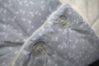 Plapumă pentru bebeluși BabyJem Grey (428) imaginea #2 — magazin online Desire.md