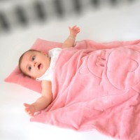 Plapumă pentru bebeluși BabyJem Pink (664)