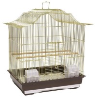 Cușcă pentru pasari Panama Pet PP-51603 Gold/Brown