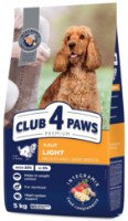 Hrană uscată pentru câini Club 4 Paws Adult Light Medium/Large Breeds 5kg