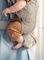 Marsupiu pentru copii BabyBjorn Mini Greige (021002E) imaginea #5 — magazin online Desire.md