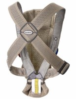 Marsupiu pentru copii BabyBjorn Mini Greige (021002E) imaginea #7 — magazin online Desire.md