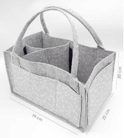 Geanta pentru mama BabyJem Grey (772) imaginea #5 — magazin online Desire.md