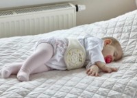 Centura anti-colici cu samburi de cirese BabyJem Sleepy Cloud Ecru (429) imaginea #5 — magazin online Desire.md