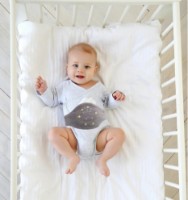 Centura anti-colici cu samburi de cirese BabyJem Sleepy Cloud Grey (429) imaginea #3 — magazin online Desire.md