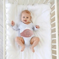 Антиколиковый пояс с косточками вишни BabyJem Sleepy Cloud Pink (429) фото №2 — интернет-магазин Desire.md