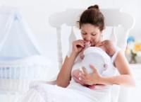 Curea pentru nou-născuți pentru susținerea coloanei vertebrale BabyJem White (384)