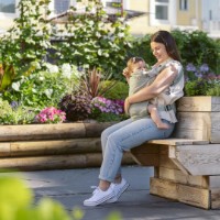 Кенгуру для новорожденных Babymoov Moov & Boost Green (A057006) фото №4 — интернет-магазин Desire.md