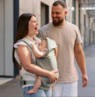 Кенгуру для новорожденных Babymoov Moov & Boost Green (A057006) фото №9 — интернет-магазин Desire.md