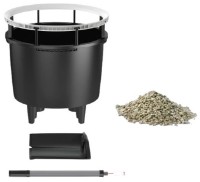 Цветочный горшок Lechuza Classico Premium 35 LS Shiny Taupe фото №2 — интернет-магазин Desire.md