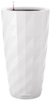 Цветочный горшок Lechuza Diamante Premium 40 White фото №1 — интернет-магазин Desire.md