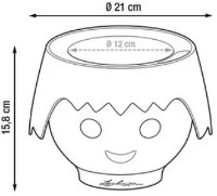 Ghiveci Lechuza Ojo Ocean Blue imaginea #2 — magazin online Desire.md