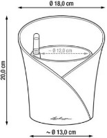 Ghiveci Lechuza Orchidea Slate imaginea #3 — magazin online Desire.md