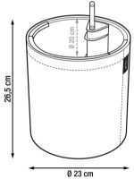 Ghiveci Lechuza Trendcover Color 32 Felt Light Grey imaginea #3 — magazin online Desire.md