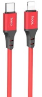 Cablu USB Hoco X86 Type-C to Lighting Red imaginea #1 — magazin online Desire.md