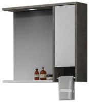 Шкаф с зеркалом Orka Aydos 65 Retro Gumus (0750)