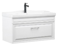 Шкаф с умывальником Orka Design 85 White (17419) фото №1 — интернет-магазин Desire.md